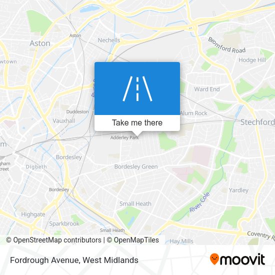 Fordrough Avenue map