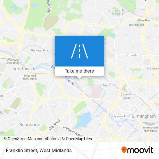 Franklin Street map