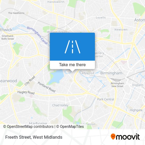 Freeth Street map