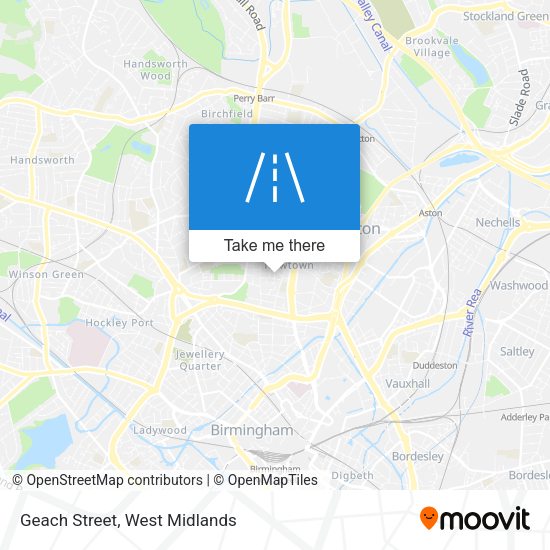 Geach Street map