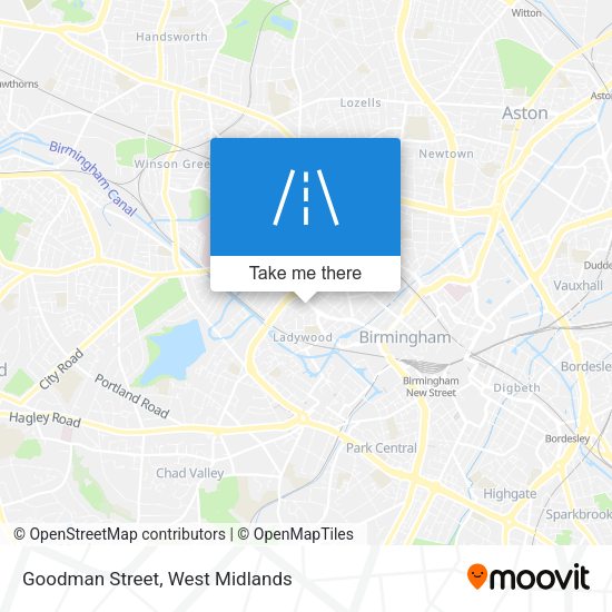 Goodman Street map