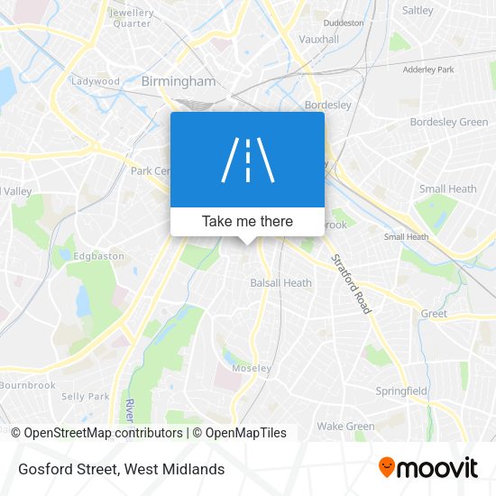 Gosford Street map