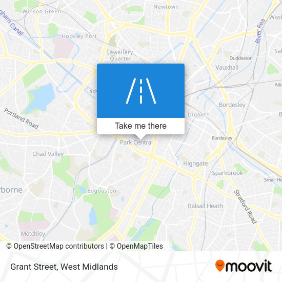 Grant Street map