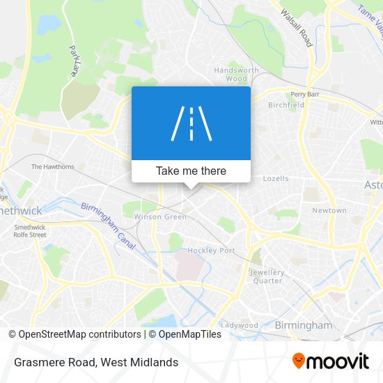 Grasmere Road map