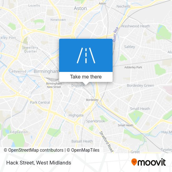 Hack Street map