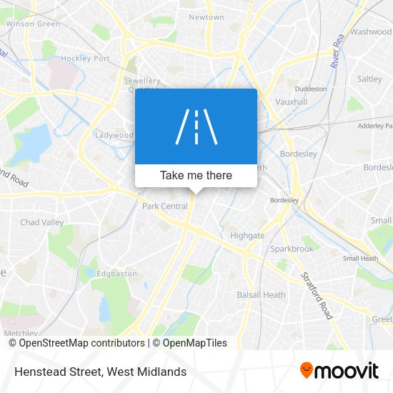 Henstead Street map