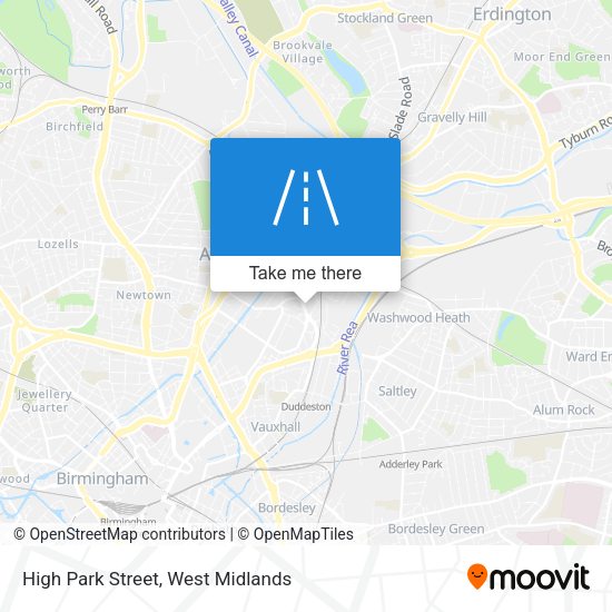 High Park Street map