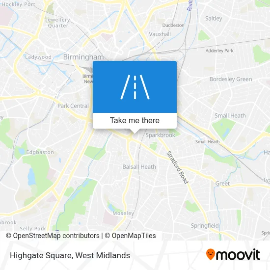 Highgate Square map