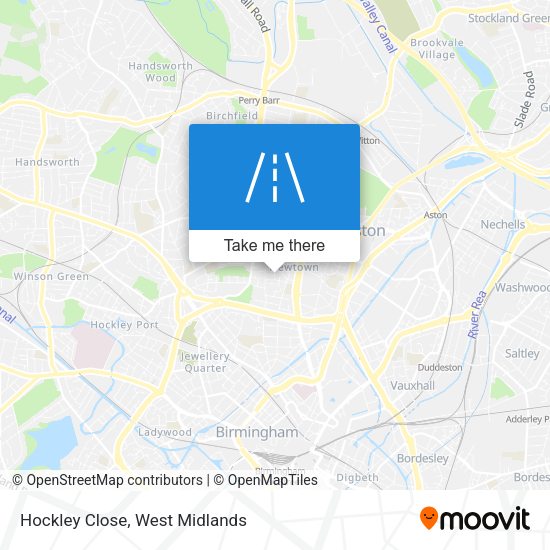 Hockley Close map