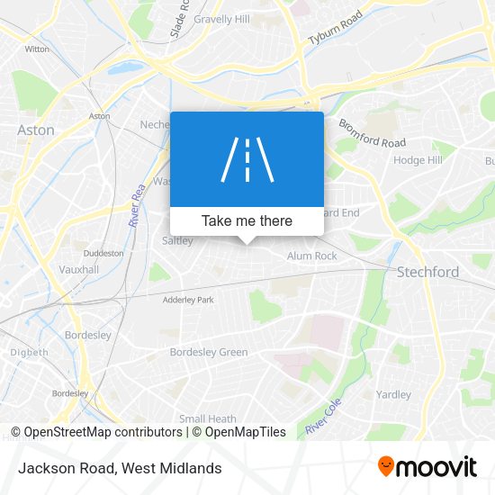 Jackson Road map