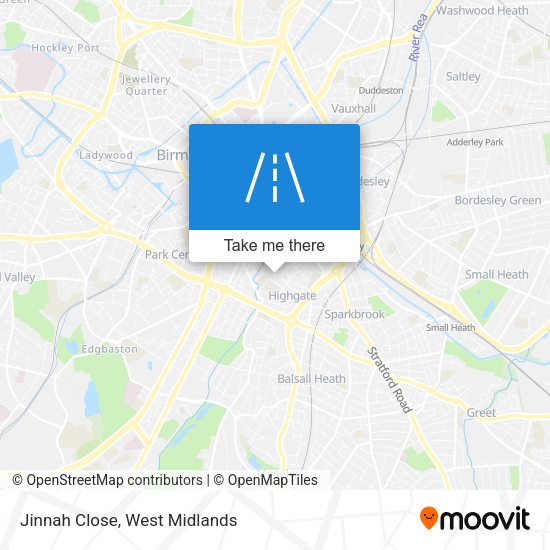 Jinnah Close map