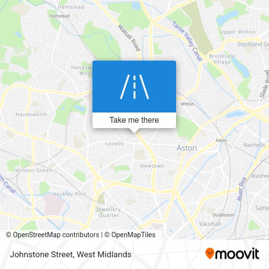 Johnstone Street map