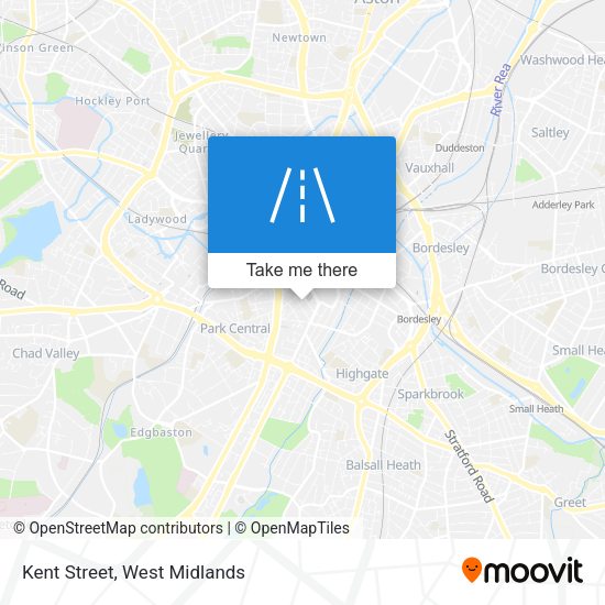 Kent Street map