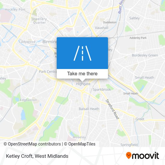 Ketley Croft map