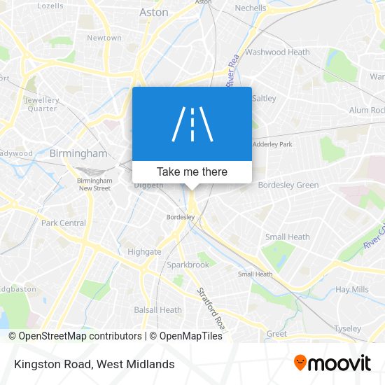 Kingston Road map