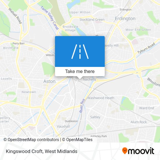 Kingswood Croft map