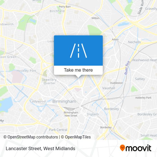 Lancaster Street map