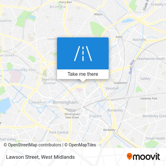Lawson Street map