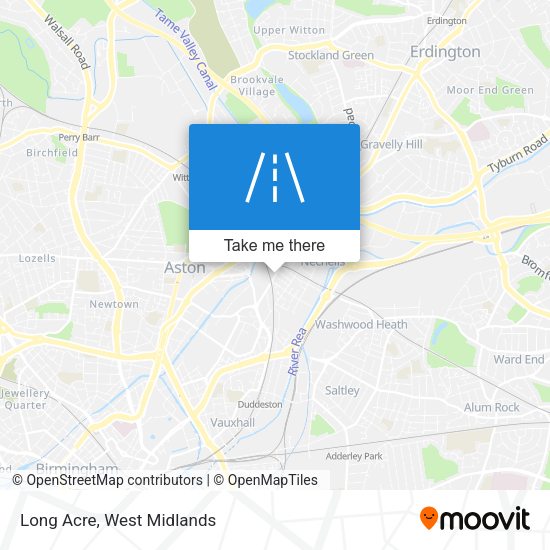 Long Acre map