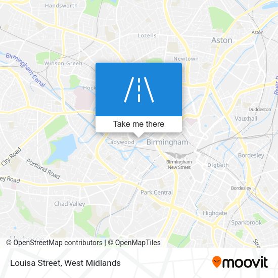 Louisa Street map