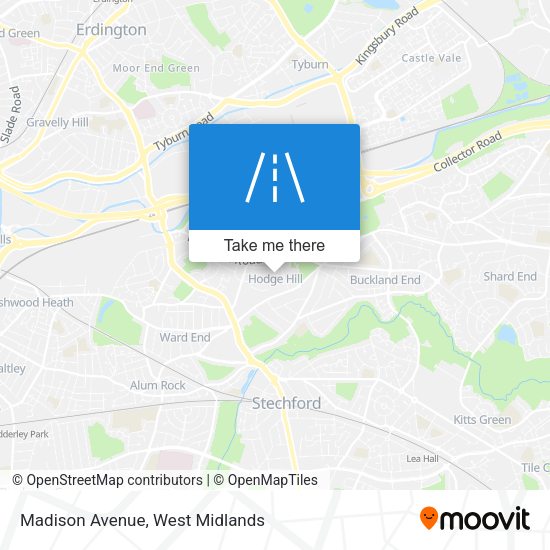 Madison Avenue map
