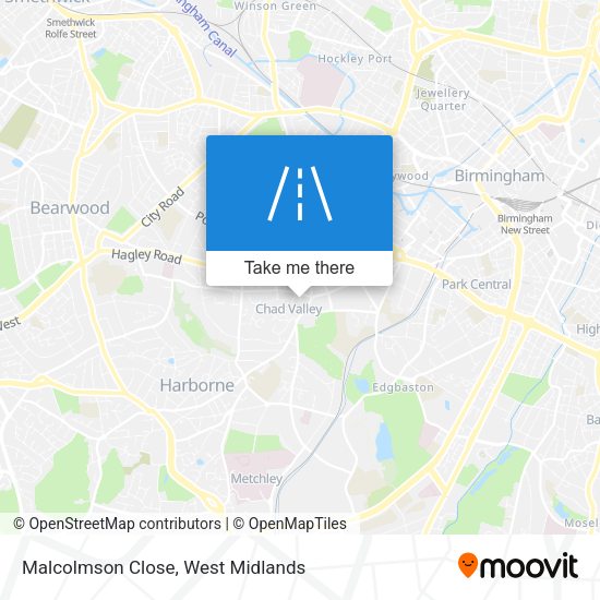 Malcolmson Close map