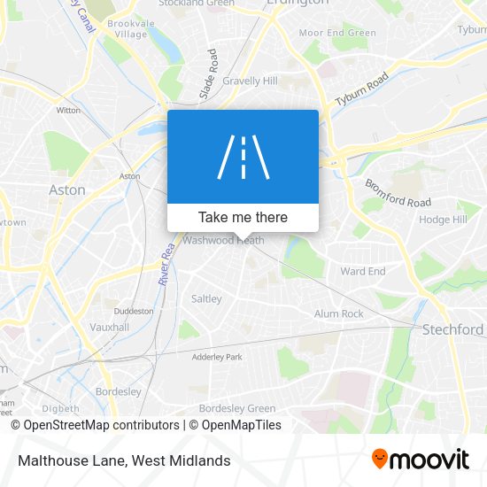Malthouse Lane map