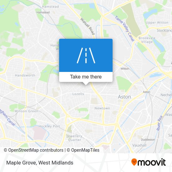 Maple Grove map