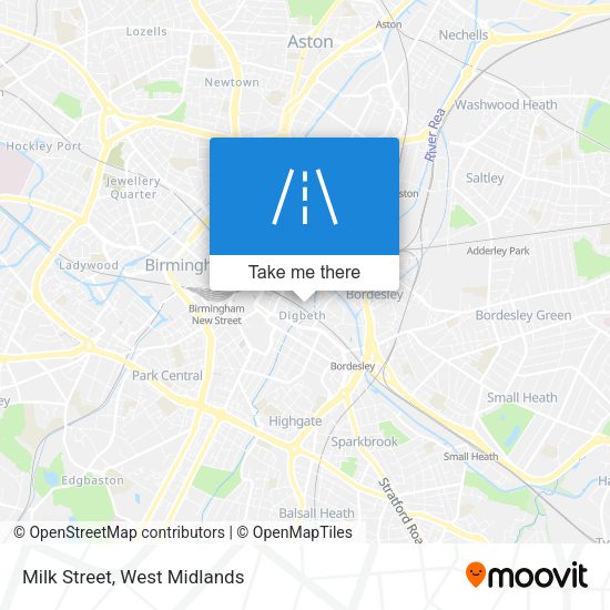 Milk Street map