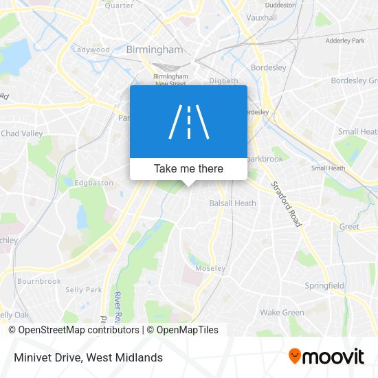Minivet Drive map