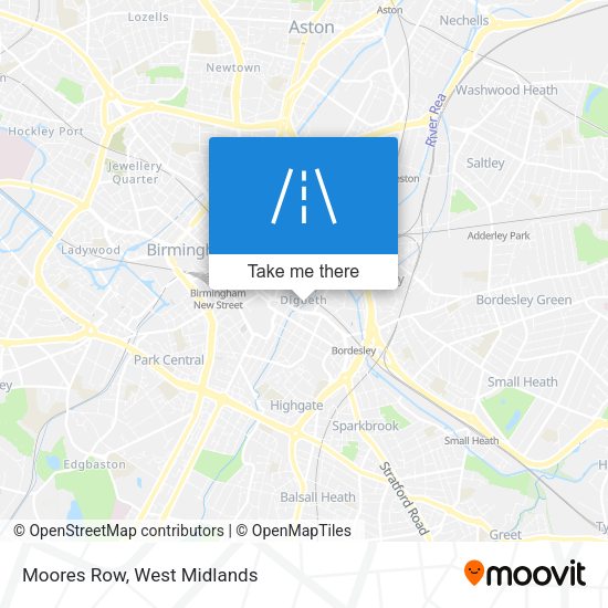 Moores Row map