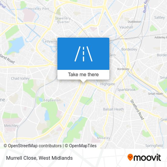 Murrell Close map