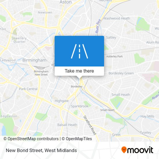 New Bond Street map