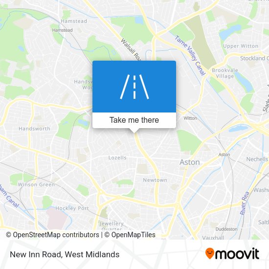 New Inn Road map