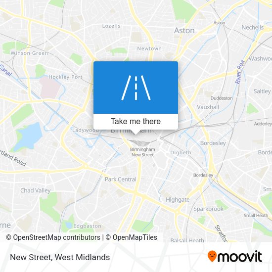 New Street map