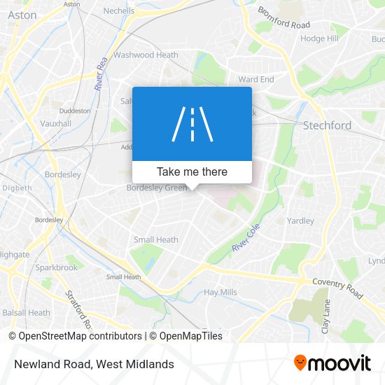 Newland Road map