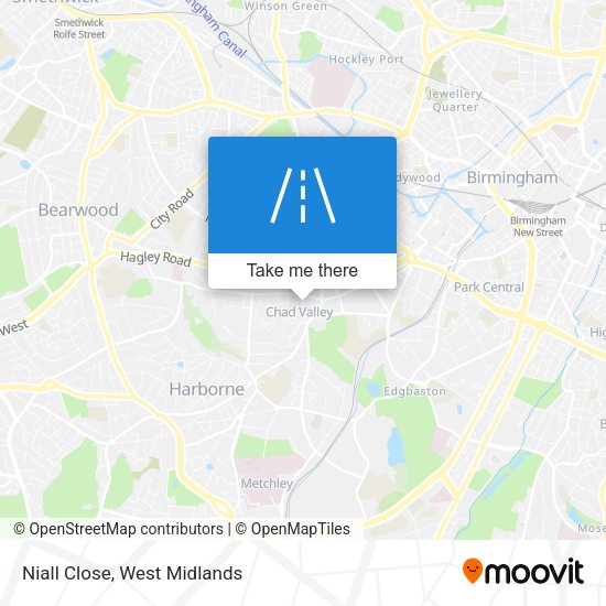 Niall Close map