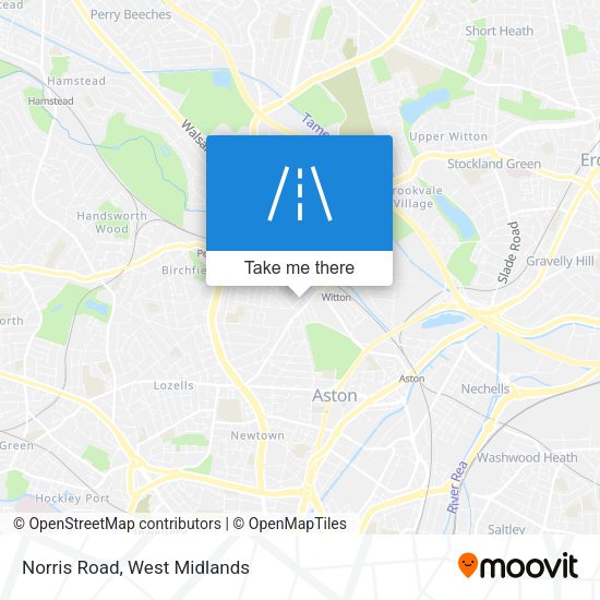 Norris Road map