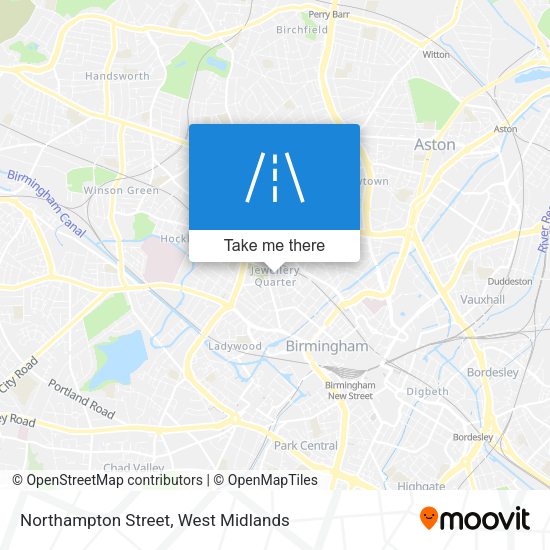 Northampton Street map