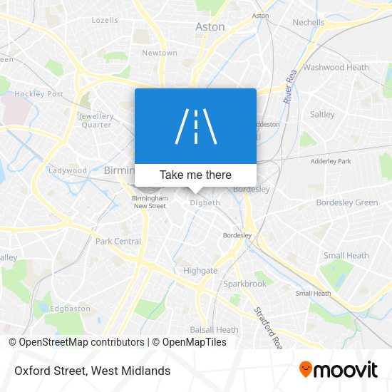 Oxford Street map