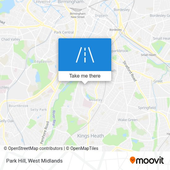Park Hill map