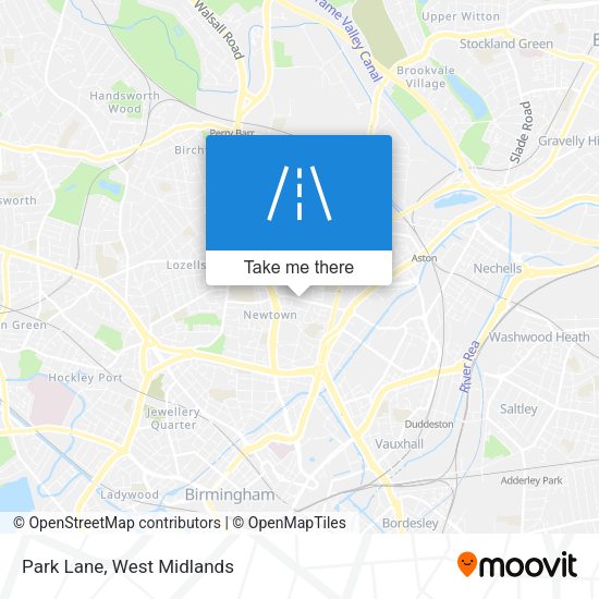 Park Lane map