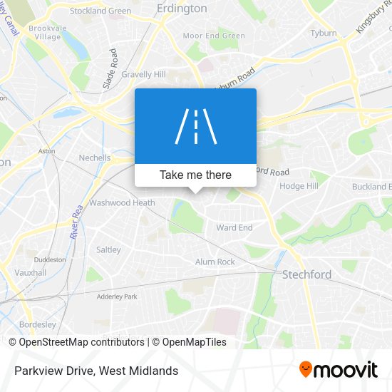 Parkview Drive map