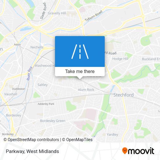 Parkway map