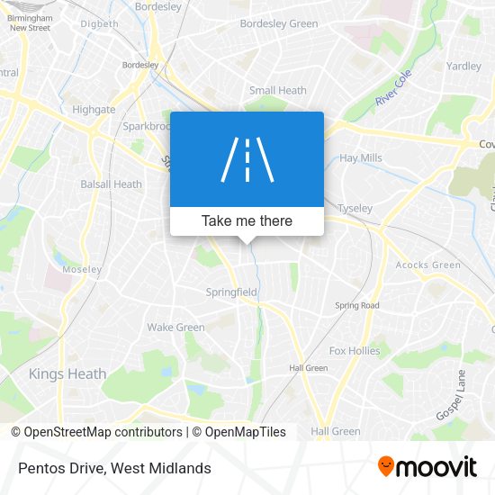 Pentos Drive map