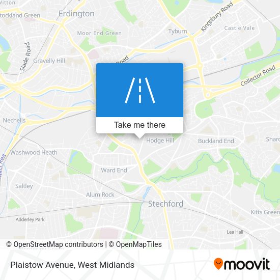 Plaistow Avenue map