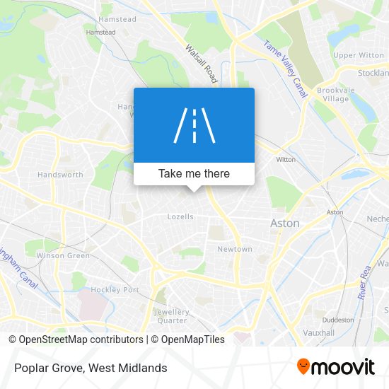 Poplar Grove map