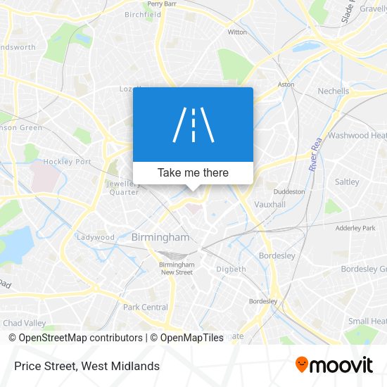 Price Street map