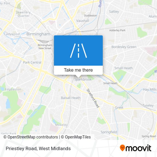 Priestley Road map