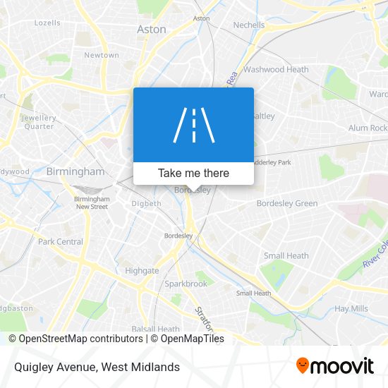 Quigley Avenue map
